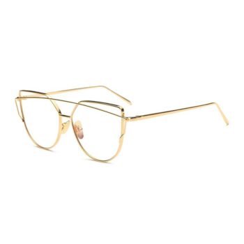 cat eye oversized eyeglasses