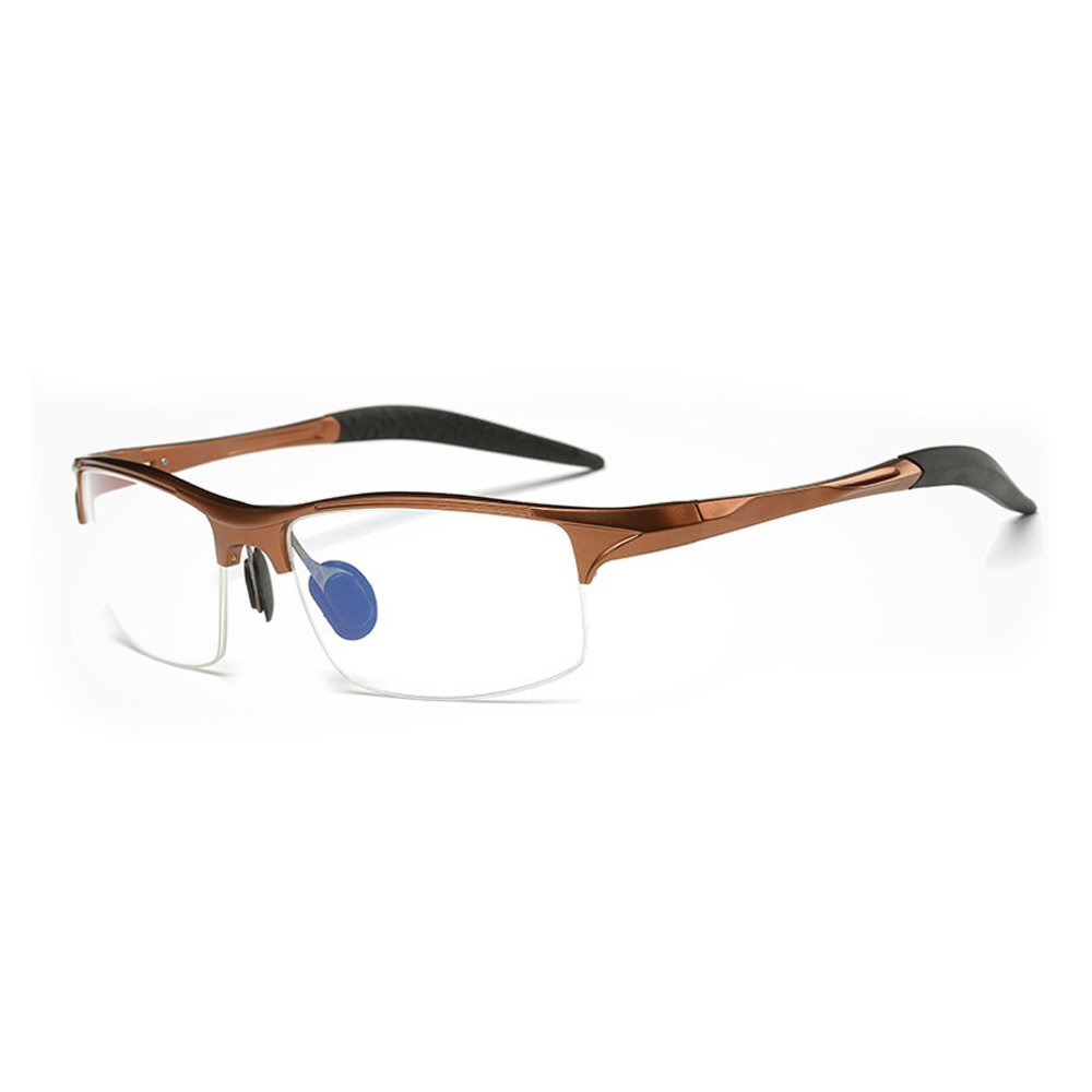 LITE Aluminum Magnesium Semi-Rimless Glasses Frames - Image 8