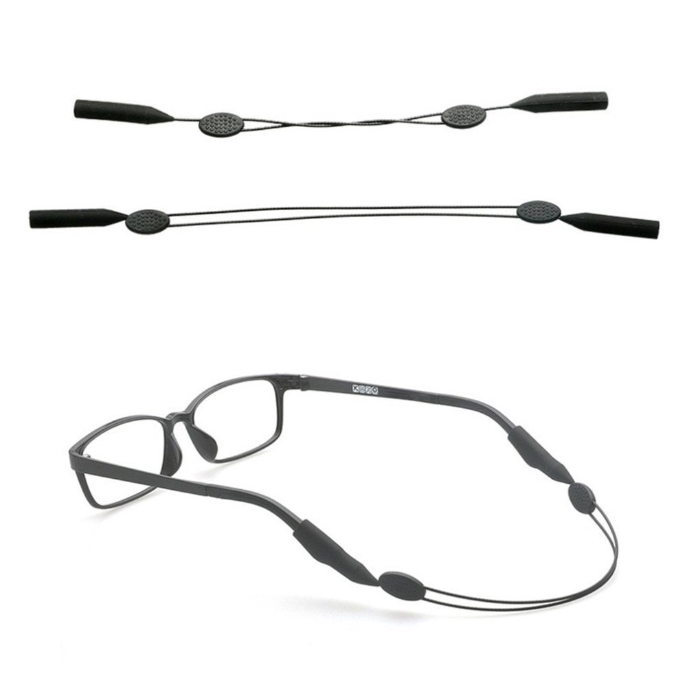 anti slip silicone glasses strap adjustable
