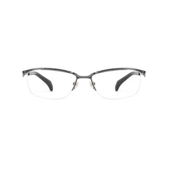 Gray-Semi-Rimless-Titanium-Frames