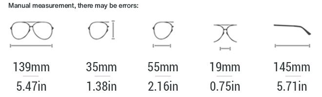 pure-titanium-eyeglass-frames-sizes