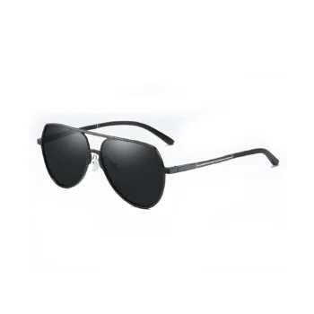 Black Polarized Aluminum Sunglasses