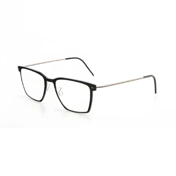 Black Full Rim Composite, Titanium Temples Glasses Frames