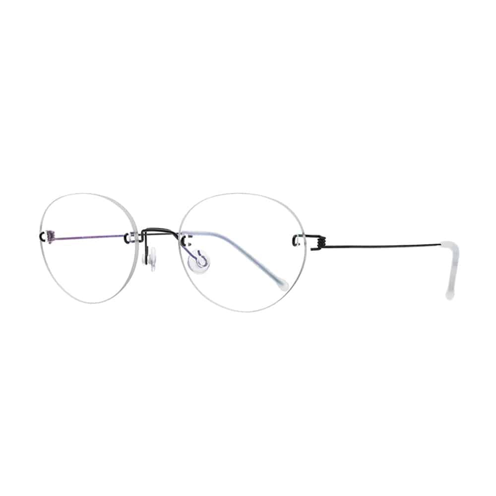 Titanium-Rimless-Frame-Black