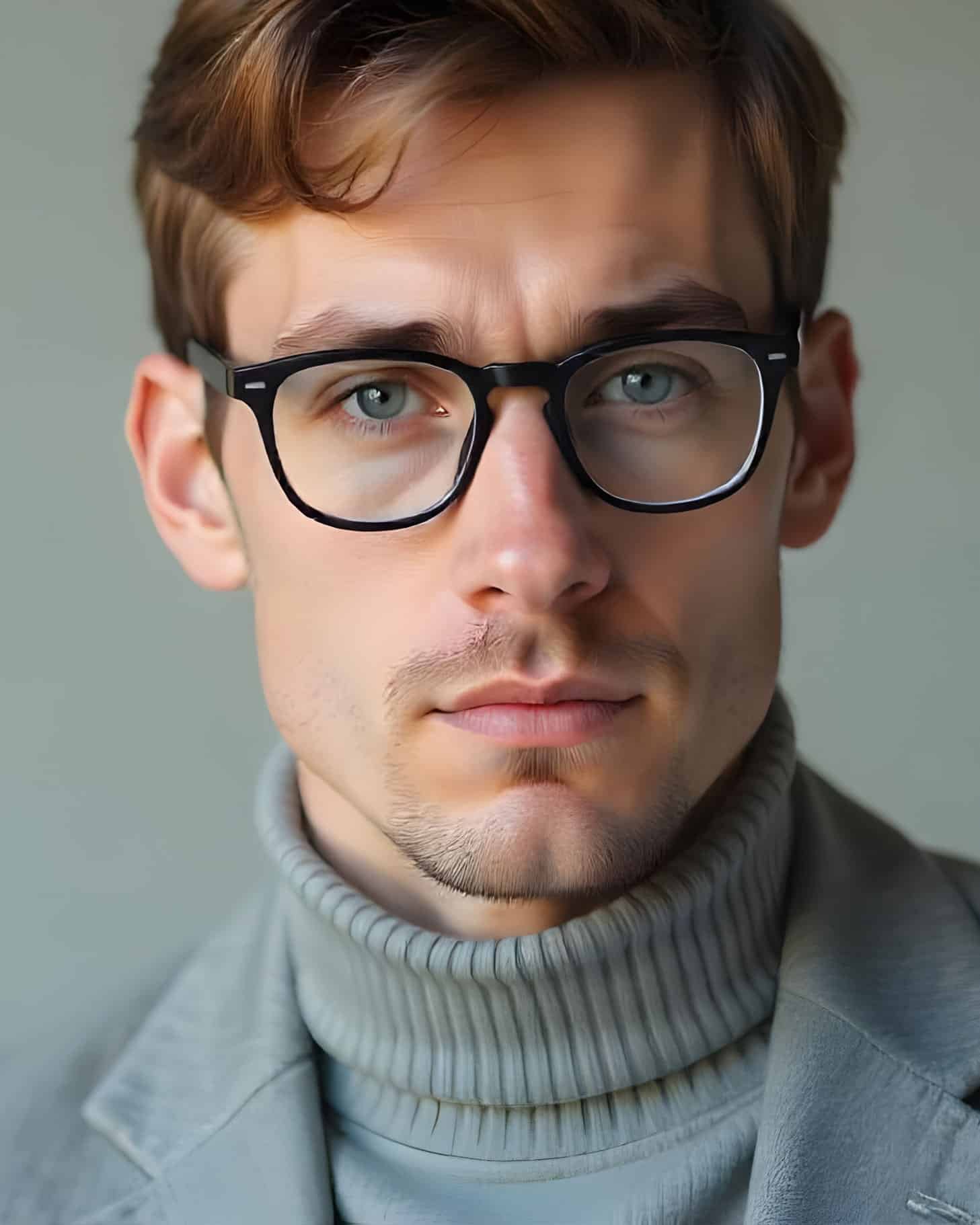 Buffalo Horn Eyeglasses Frames Men's